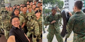 PM Wong SAF day