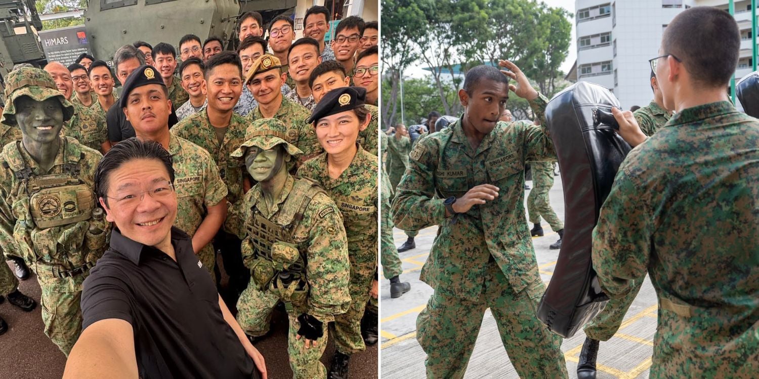 PM Wong SAF day