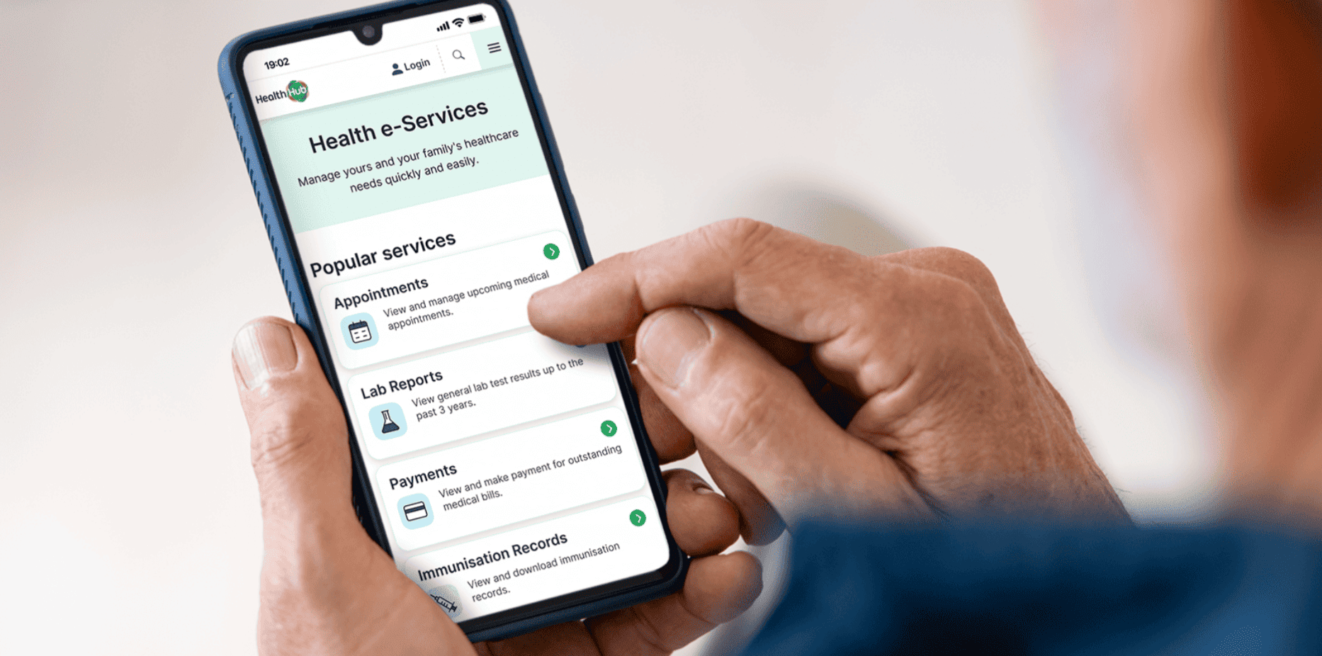 enhanced healthhub app