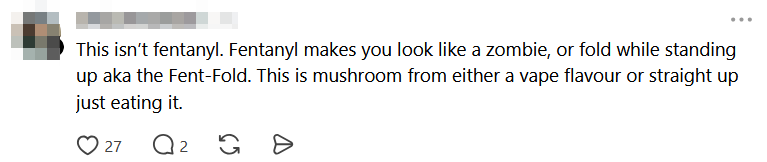 man rolls vape