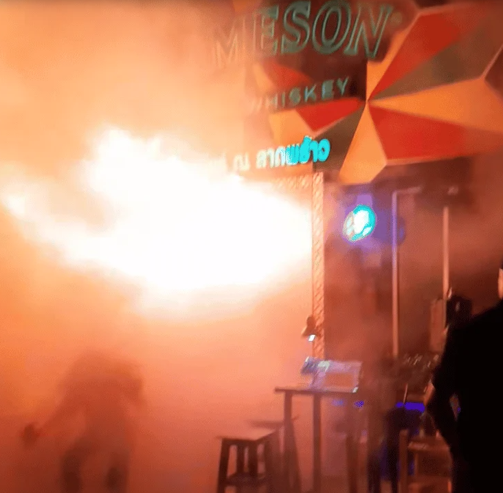 nightlife fires thailand