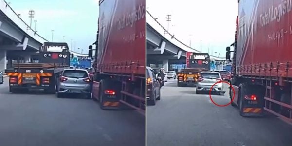 car lorry blind spot