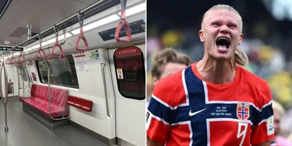 empty train