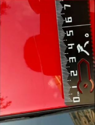 ferrari damaged children slide (2)