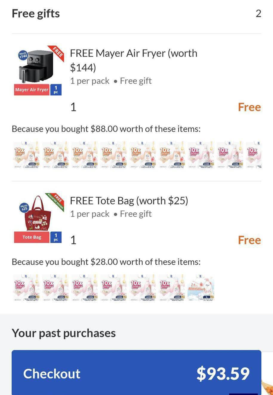 freebies fairprice order (3)