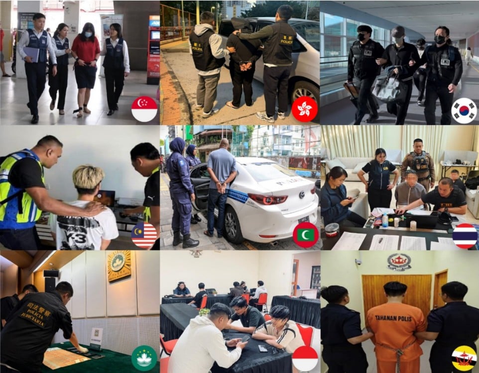 money laundering arrested