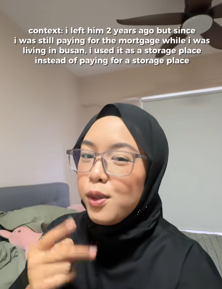 woman returns ex