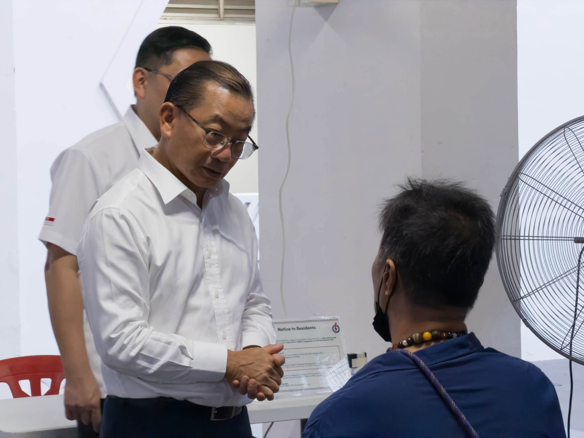 MPs volunteers faishal