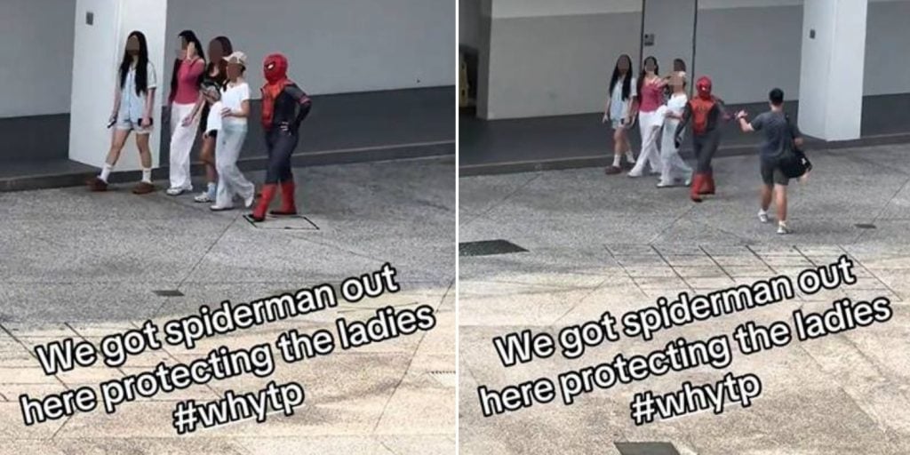 spiderman temasek polytechnic