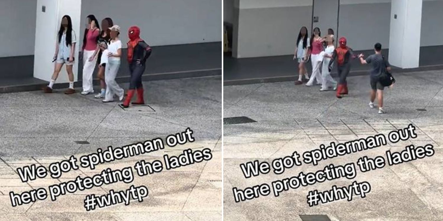 spiderman temasek polytechnic
