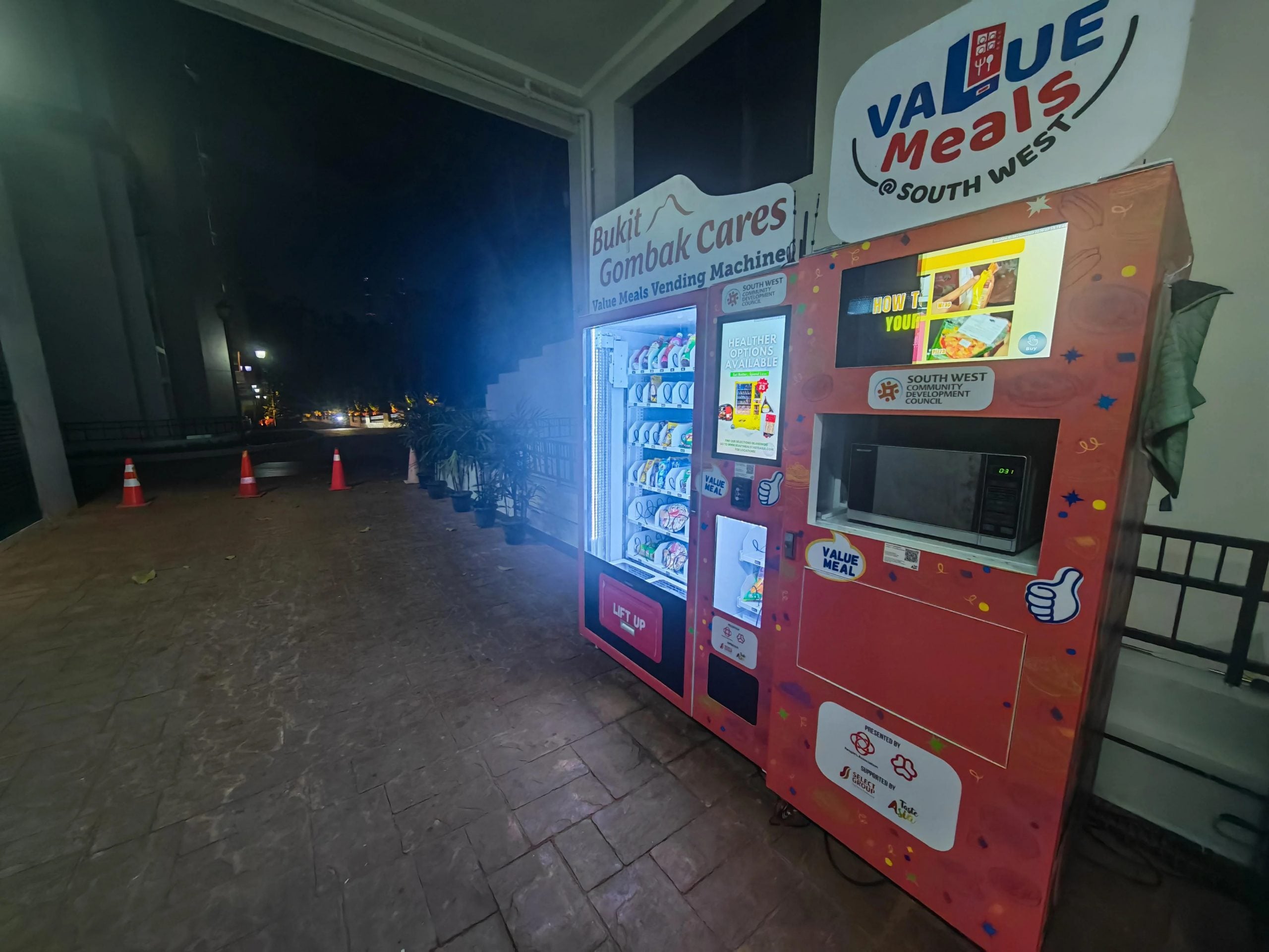 value meals vending condominium