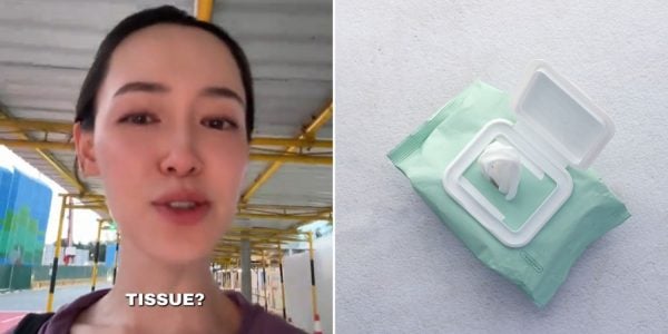 wet tissue
