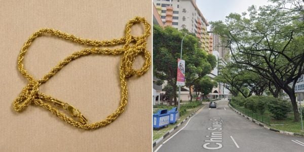S$1,685 gold chain snatched from man's neck at supermarket in Chinatown, suspect arrested within 3 hours
