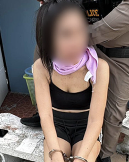 woman decapitating mother