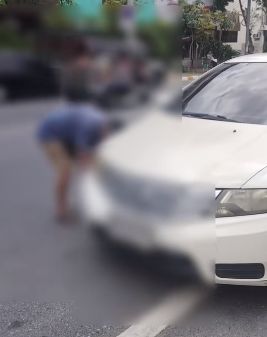 driver clamped tyre