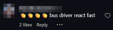 bus driver fire