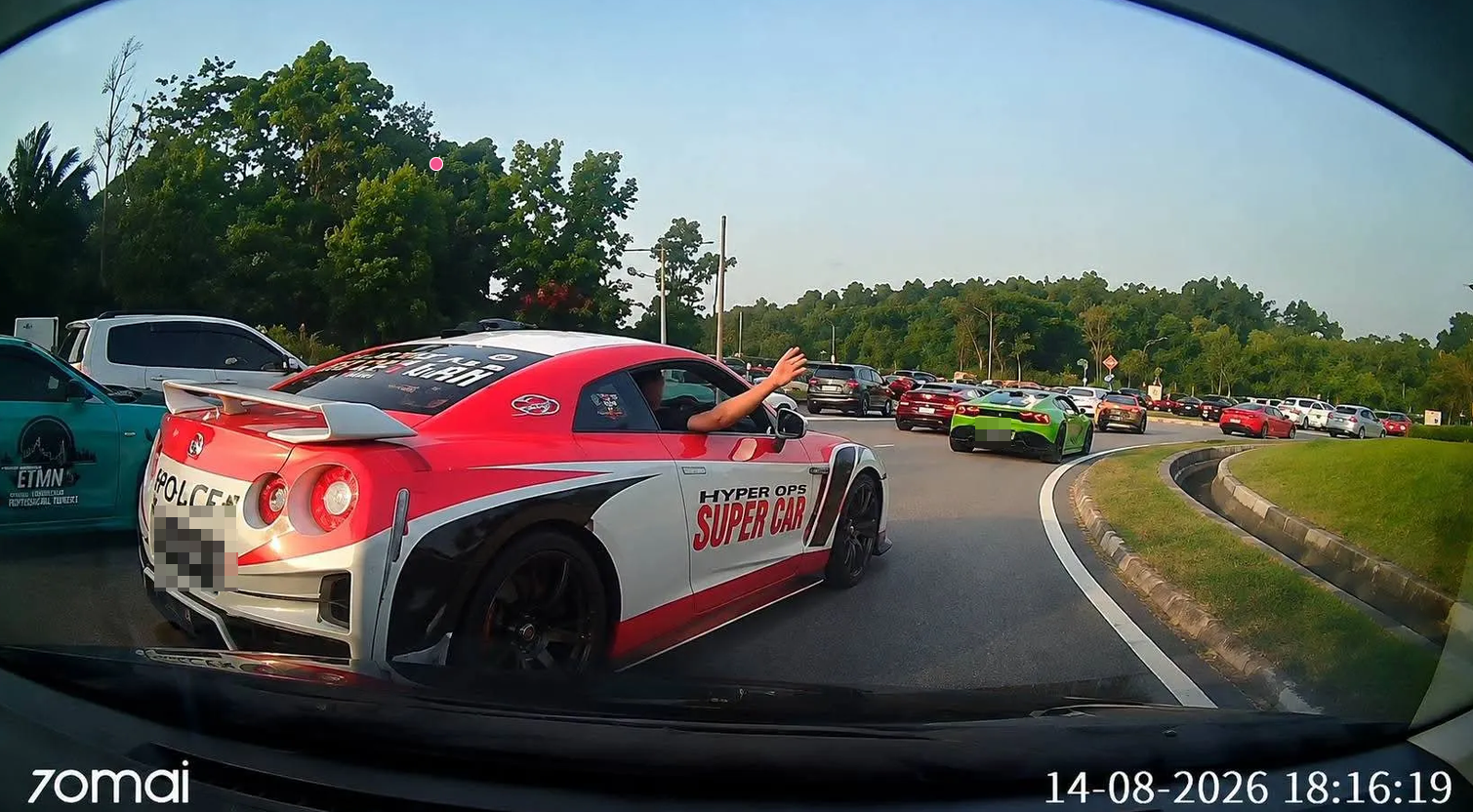 supercar convoy johor