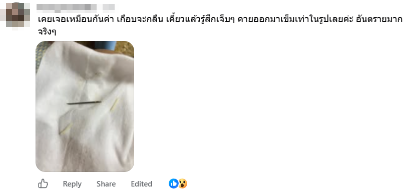 syringe needle pork