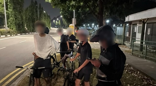 17 cyclists fined