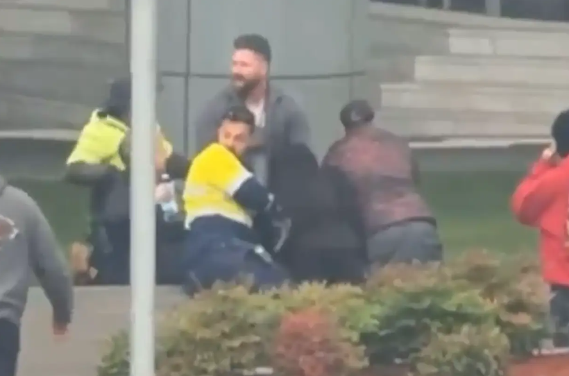 mother stabbed australia