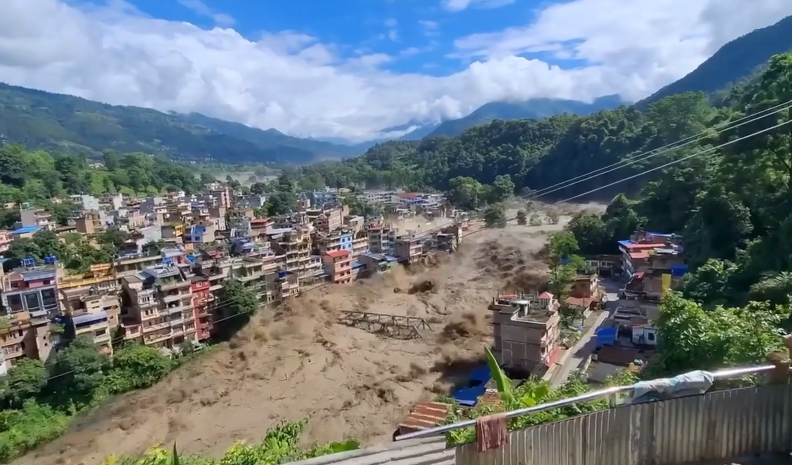 flash flood nepal