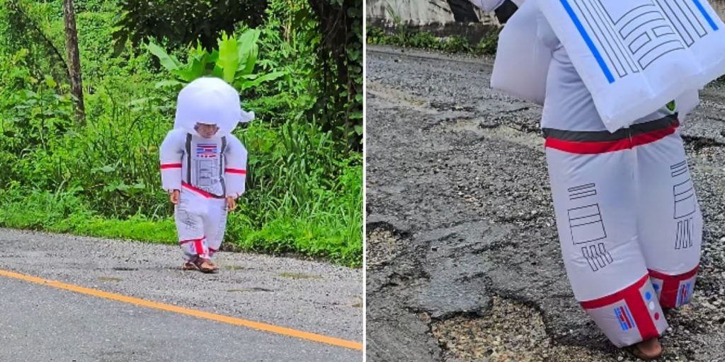 astronaut pothole