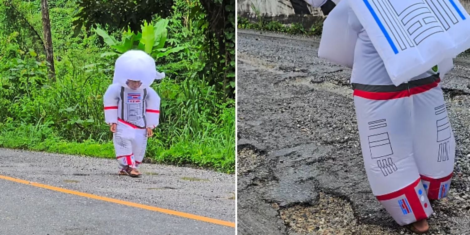 astronaut pothole