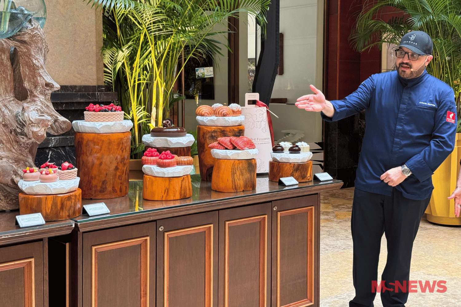 fullerton hotel antonio bachour