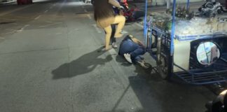 man beaten girlfriend