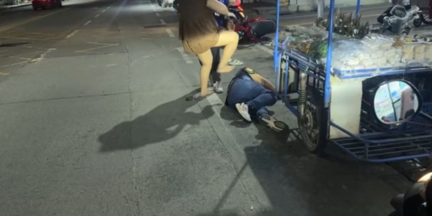 man beaten girlfriend
