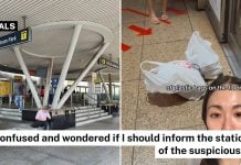 plastic bags mrt door