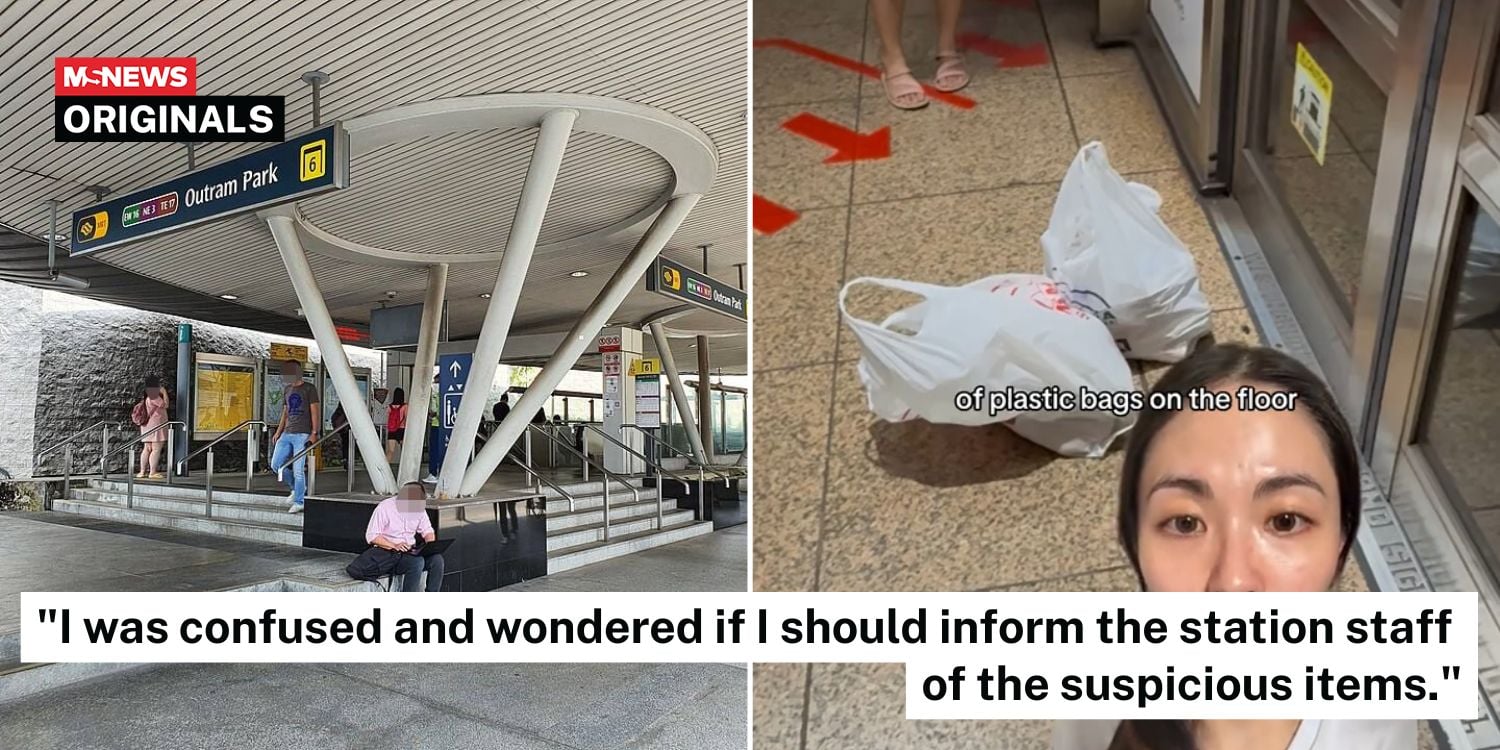 plastic bags mrt door