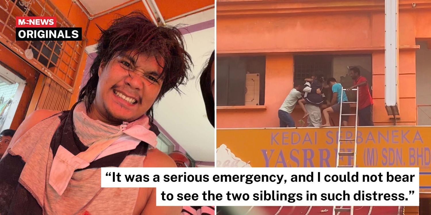 port klang shophouse fire hero