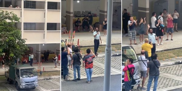 Pritam Singh attends Hungry Ghost Festival event at HDB block in Bedok, sings Hokkien song to widespread applause