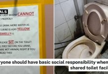 toilet note