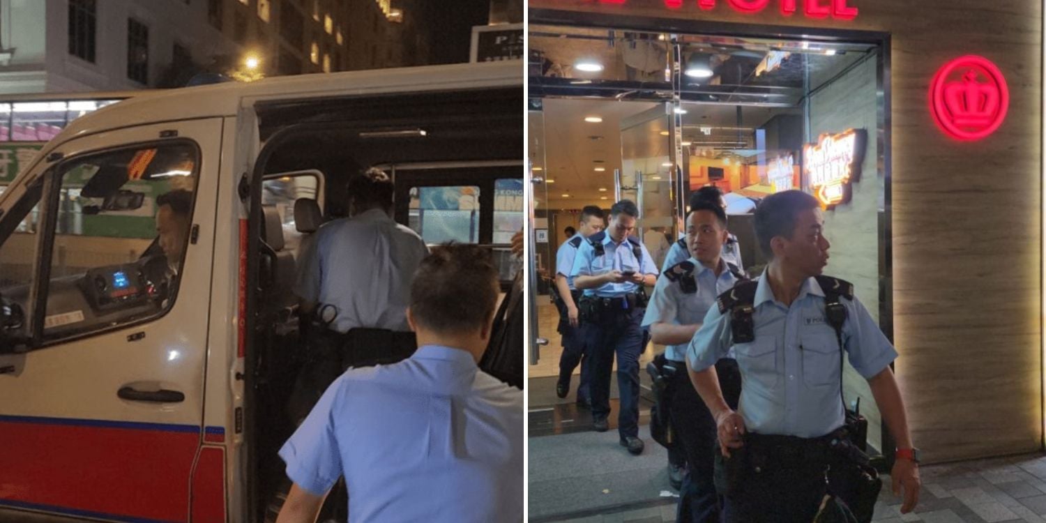 tourist robbed hong kong