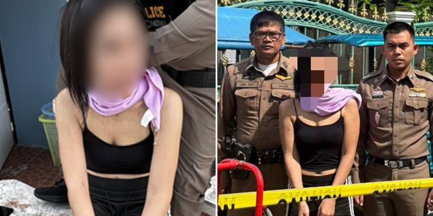 woman decapitating mother
