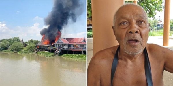 100-year-old house fire