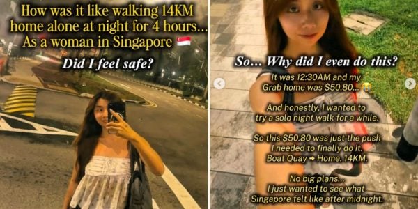 14km walk home