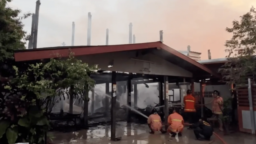 teen house fire