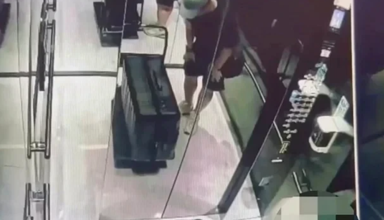 woman strangled freezer