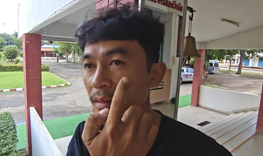 teenagers assault handsome