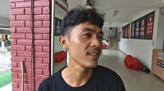 teenagers assault handsome