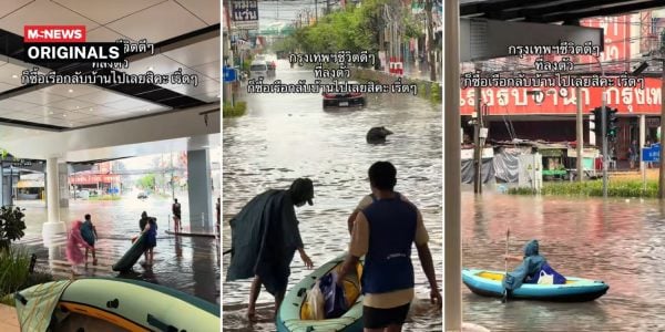 bangkok residents kayaks
