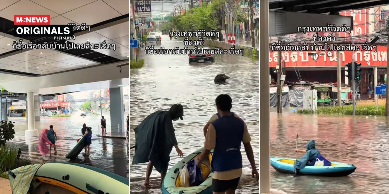 bangkok residents kayaks