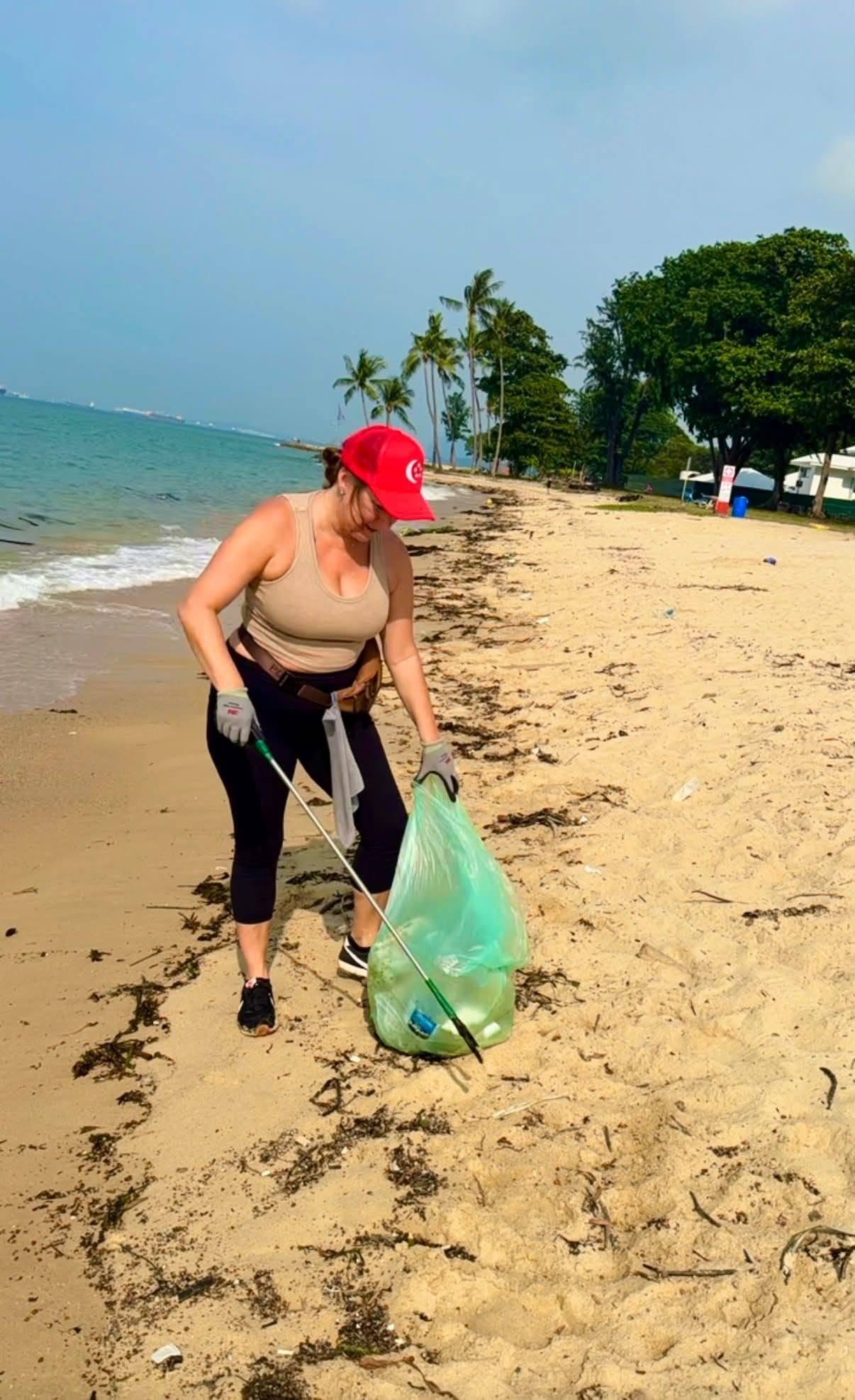 beach clean up