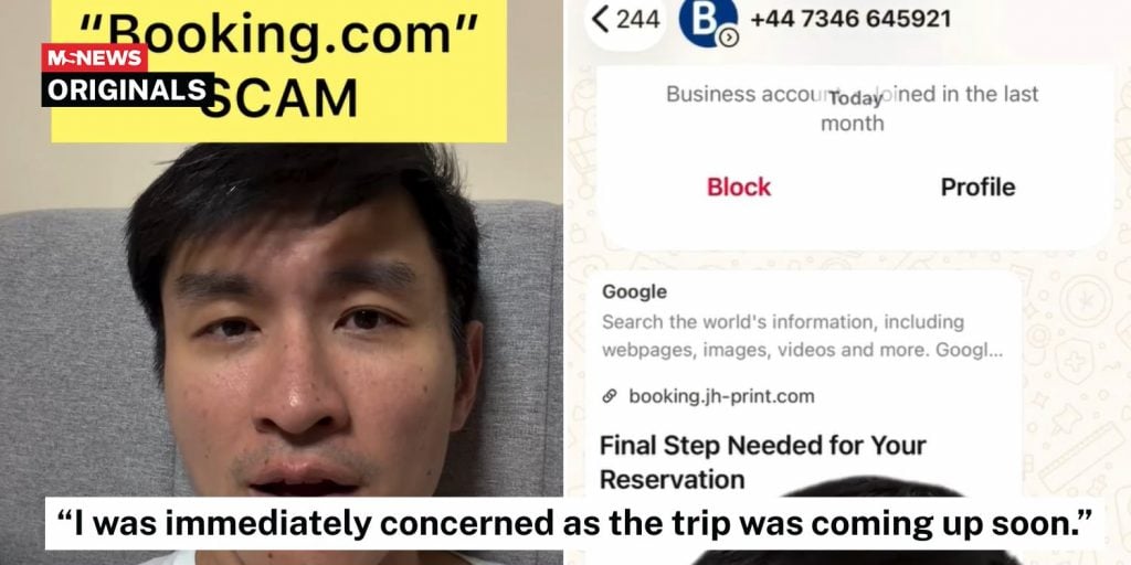 booking scam