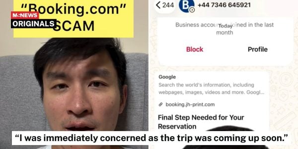 booking scam