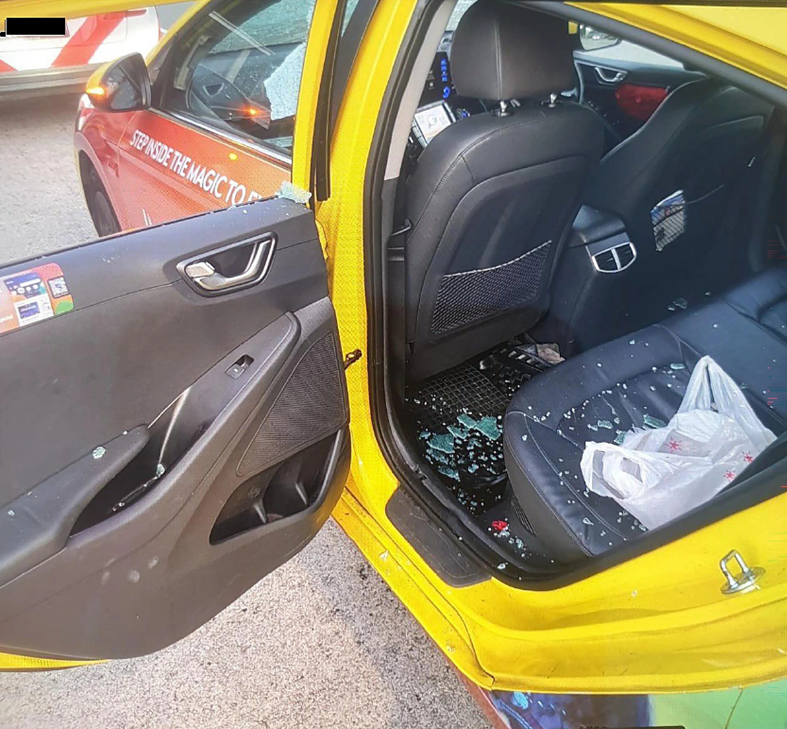 drunk taxi windows
