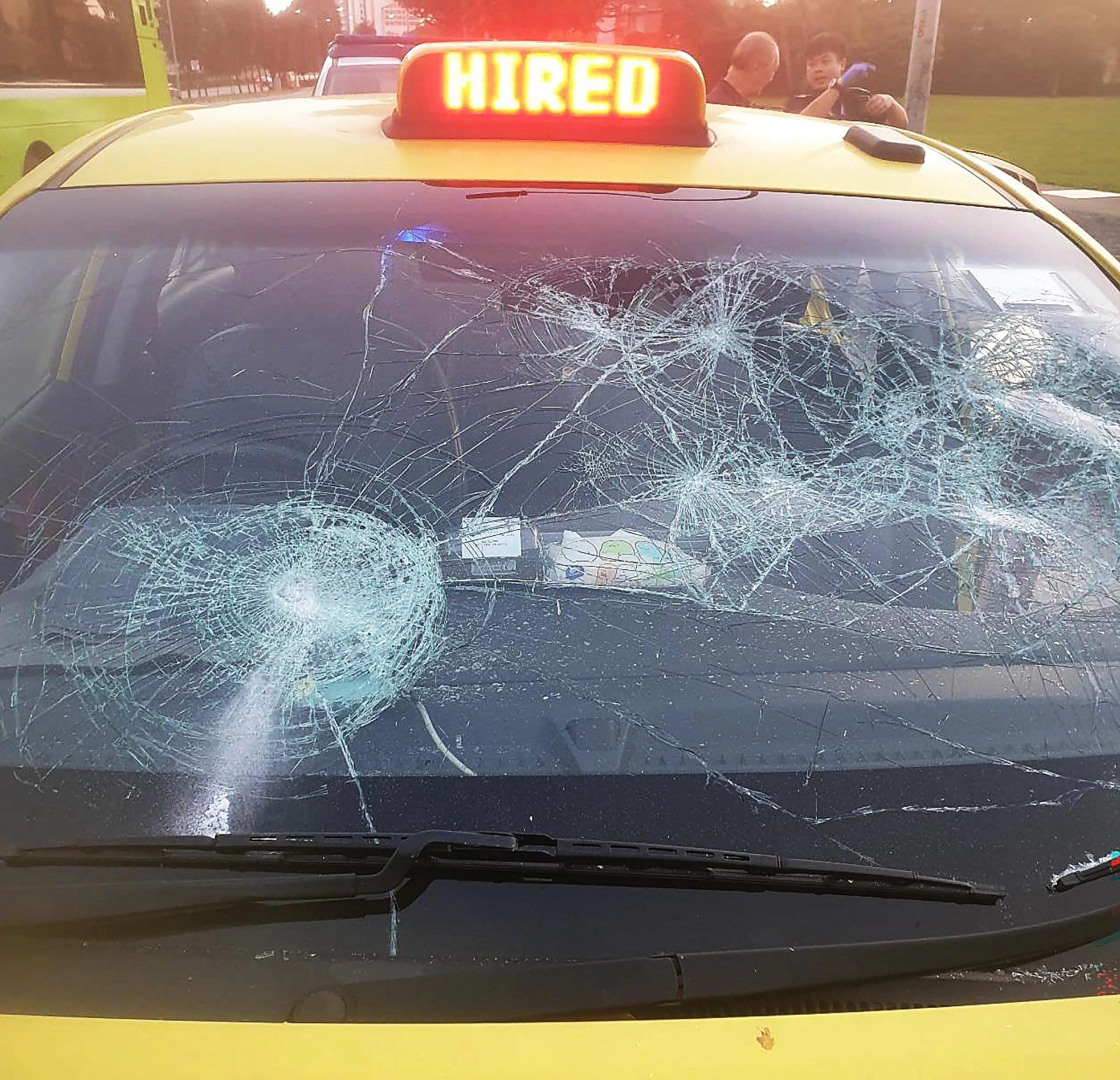 drunk taxi windows